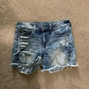 Denim shorts
